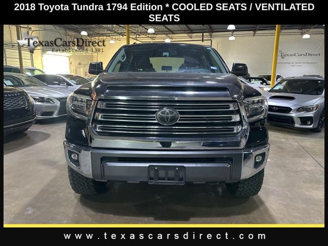 used 2018 Toyota Tundra car, priced at $39,896