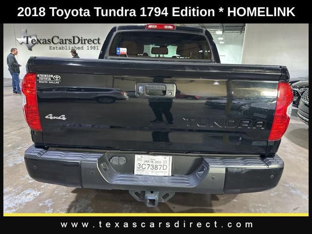 used 2018 Toyota Tundra car, priced at $39,896