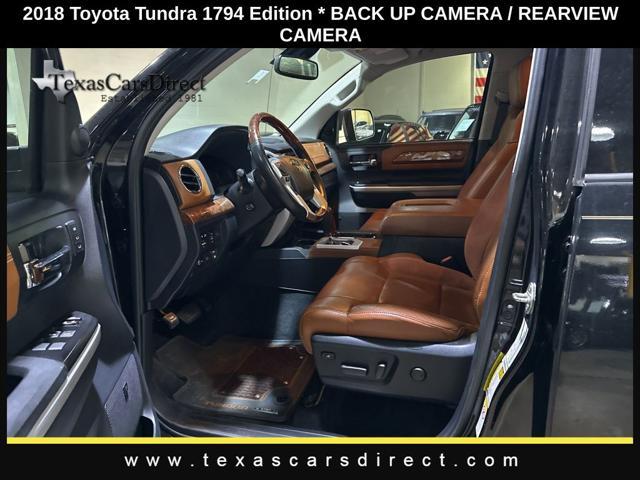 used 2018 Toyota Tundra car, priced at $39,896