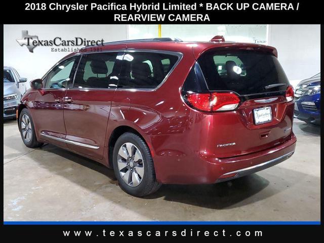 used 2018 Chrysler Pacifica Hybrid car, priced at $15,994