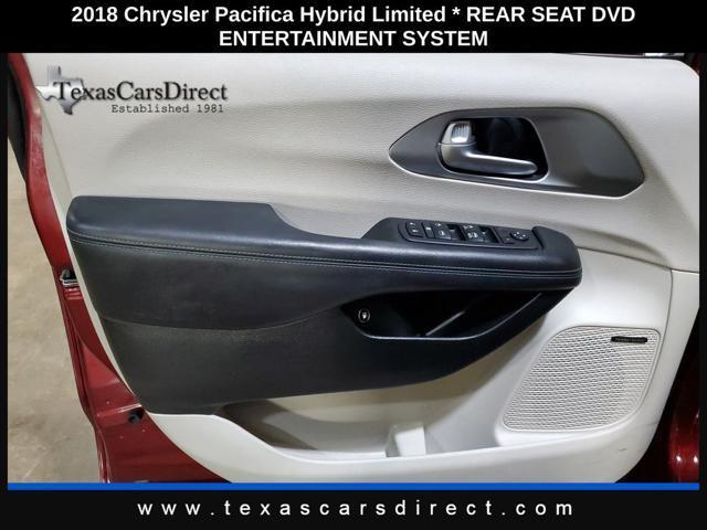 used 2018 Chrysler Pacifica Hybrid car, priced at $18,873
