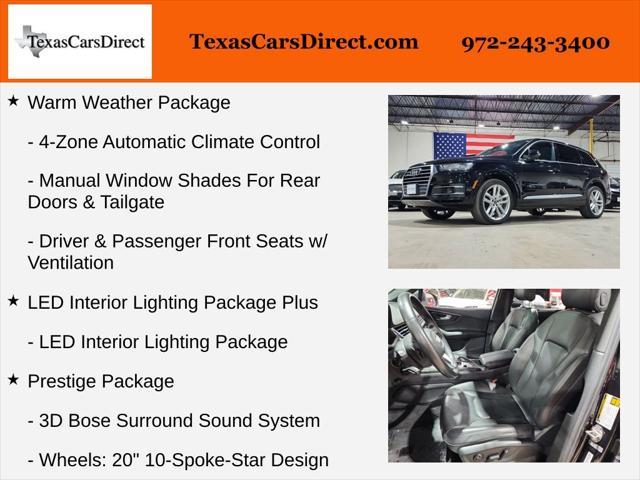 used 2017 Audi Q7 car, priced at $15,741