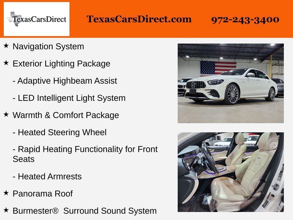 used 2021 Mercedes-Benz AMG E 53 car, priced at $41,888