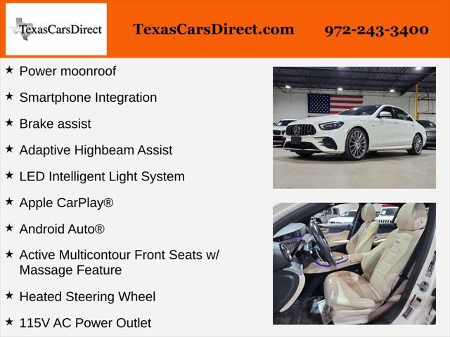 used 2021 Mercedes-Benz AMG E 53 car, priced at $42,828