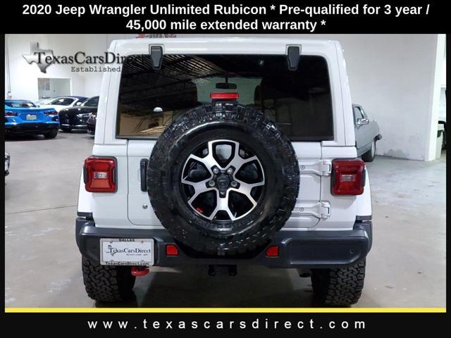 used 2020 Jeep Wrangler Unlimited car, priced at $33,886