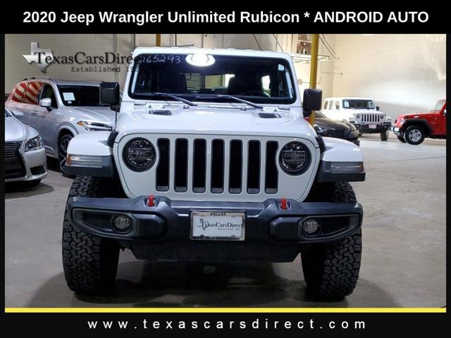 used 2020 Jeep Wrangler Unlimited car, priced at $33,886