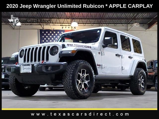 used 2020 Jeep Wrangler Unlimited car, priced at $33,886