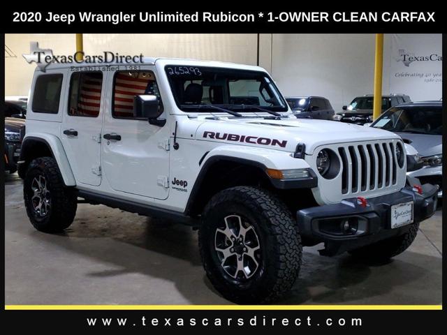 used 2020 Jeep Wrangler Unlimited car, priced at $33,886