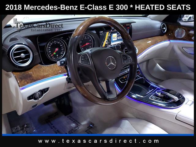 used 2018 Mercedes-Benz E-Class car, priced at $19,449