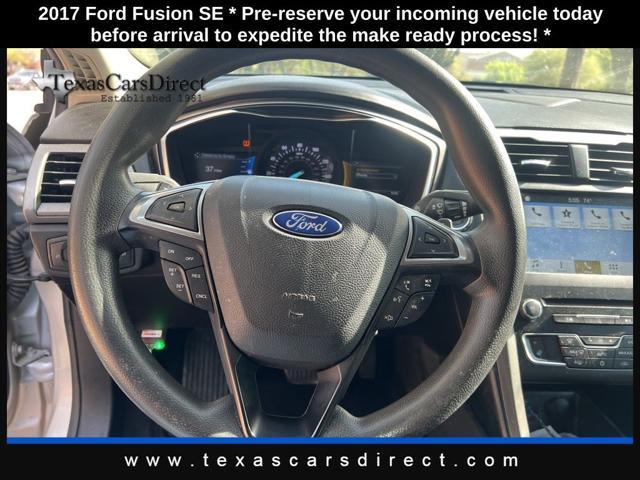 used 2017 Ford Fusion car, priced at $11,739