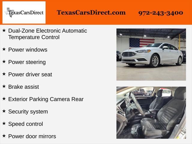 used 2017 Ford Fusion car, priced at $9,953