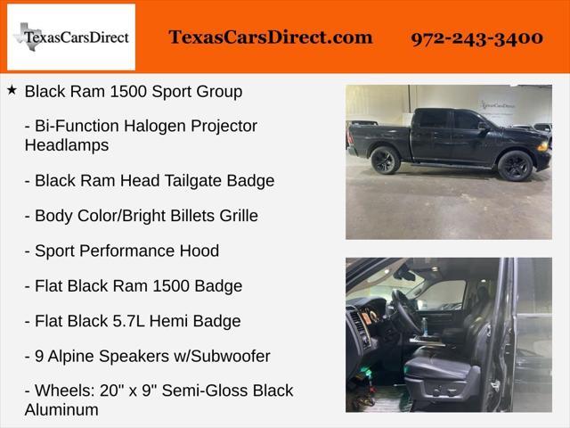 used 2017 Ram 1500 car, priced at $21,498