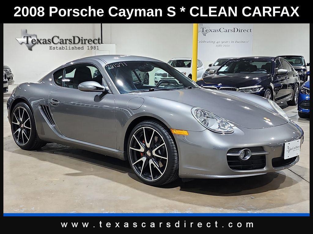 used 2008 Porsche Cayman car, priced at $25,480