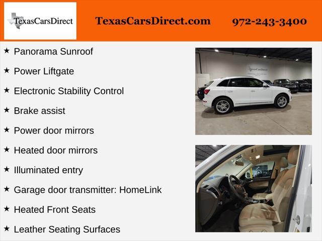 used 2015 Audi Q5 car, priced at $11,995