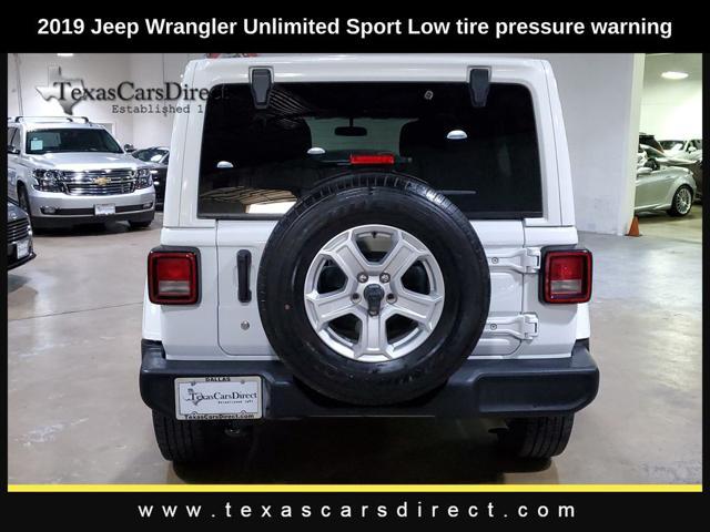 used 2019 Jeep Wrangler Unlimited car, priced at $19,998