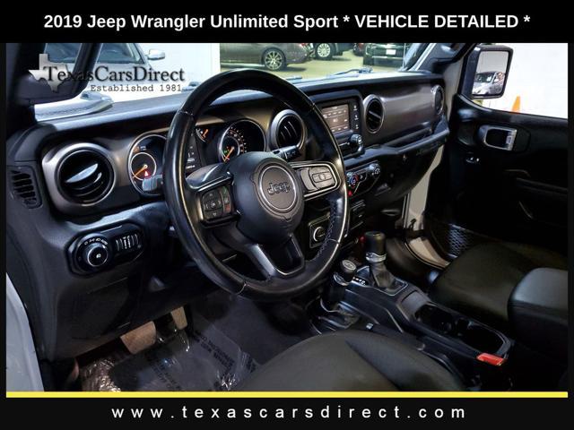 used 2019 Jeep Wrangler Unlimited car, priced at $19,998