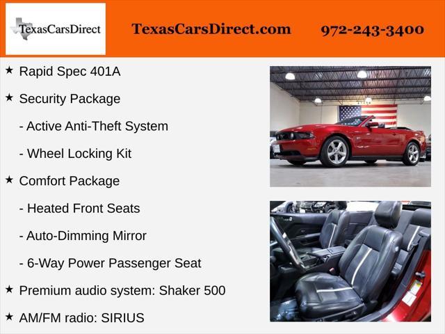 used 2010 Ford Mustang car, priced at $15,599