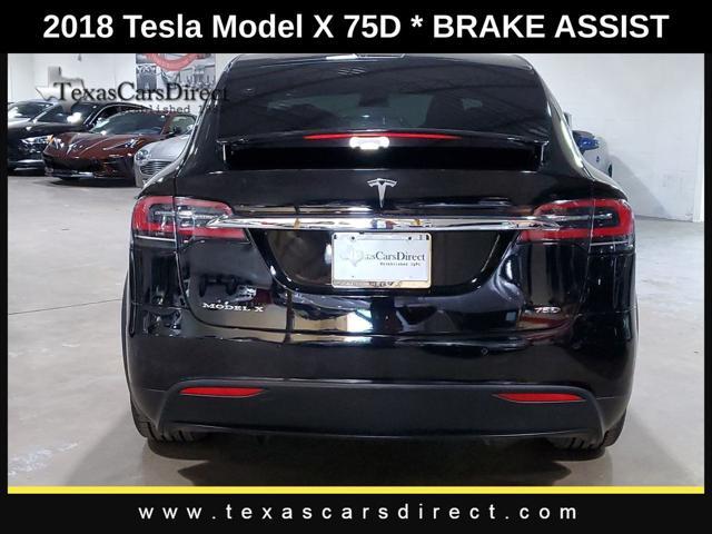 used 2018 Tesla Model X car, priced at $29,959