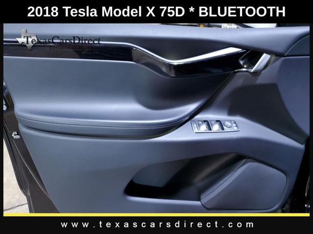 used 2018 Tesla Model X car, priced at $29,959