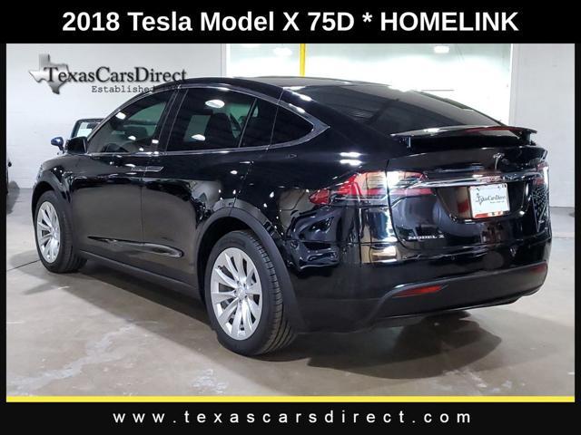 used 2018 Tesla Model X car, priced at $29,959