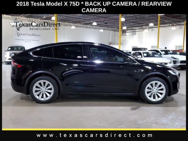 used 2018 Tesla Model X car, priced at $29,959