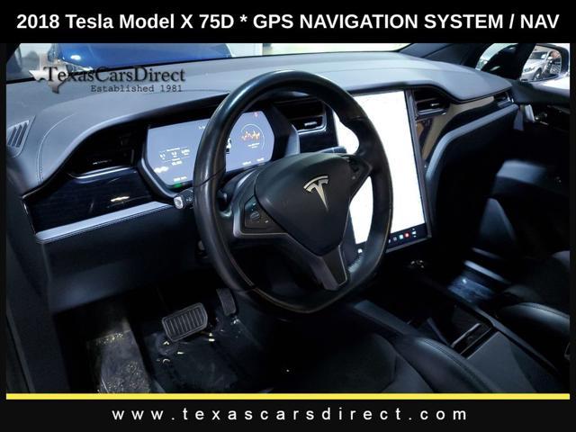 used 2018 Tesla Model X car, priced at $29,959