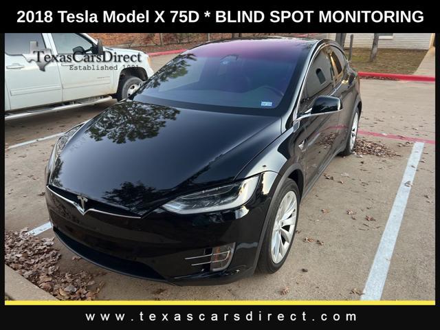 used 2018 Tesla Model X car, priced at $29,959