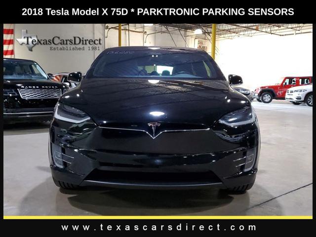 used 2018 Tesla Model X car, priced at $29,959