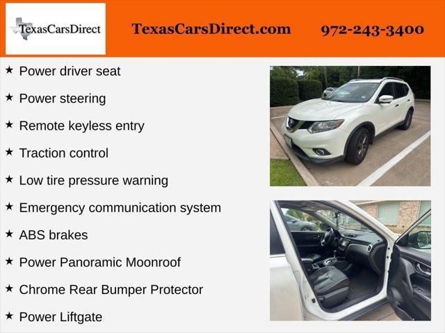 used 2016 Nissan Rogue car, priced at $9,976