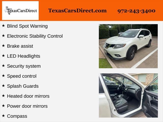 used 2016 Nissan Rogue car, priced at $9,976
