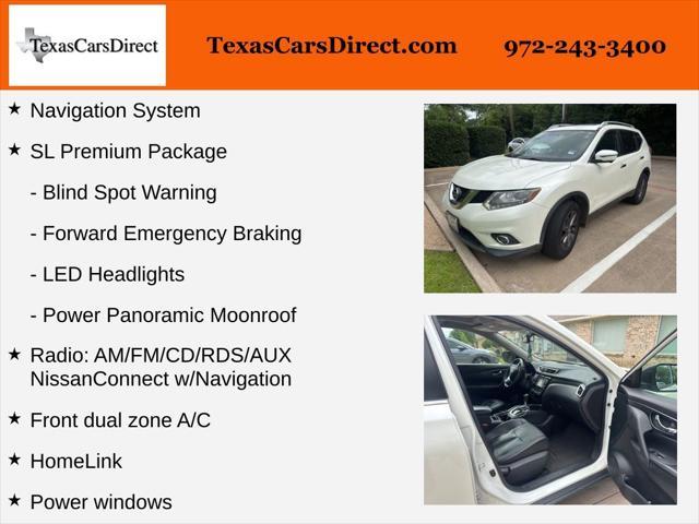 used 2016 Nissan Rogue car, priced at $9,976