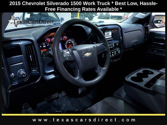 used 2015 Chevrolet Silverado 1500 car, priced at $14,995