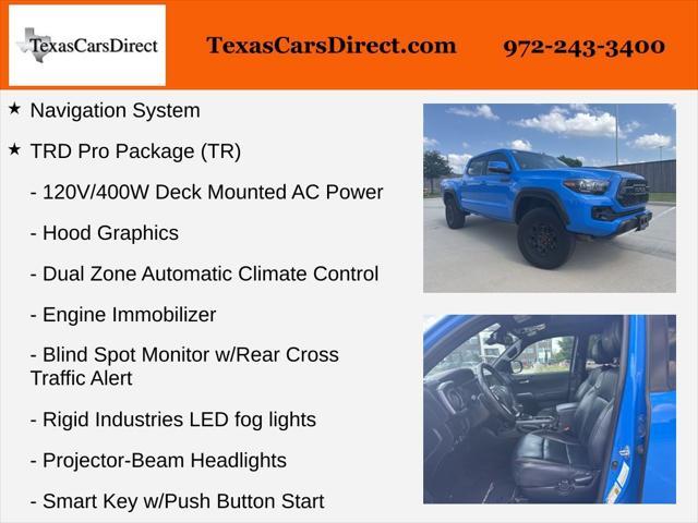 used 2019 Toyota Tacoma car, priced at $29,995