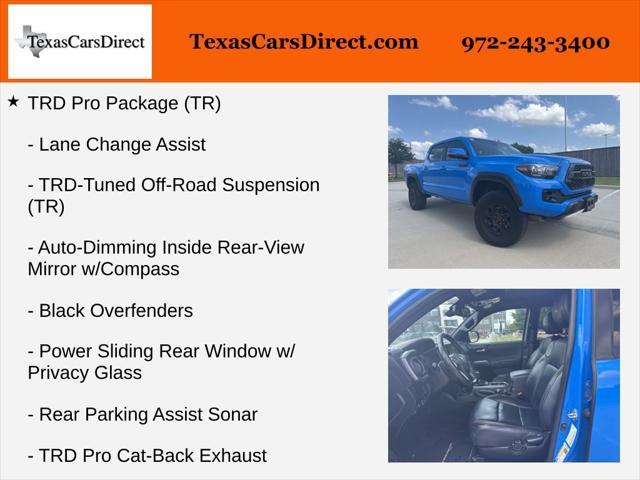 used 2019 Toyota Tacoma car, priced at $29,995