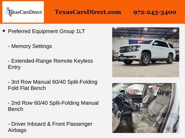 used 2017 Chevrolet Tahoe car, priced at $21,998