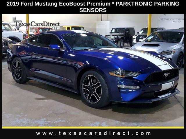 used 2019 Ford Mustang car, priced at $21,961