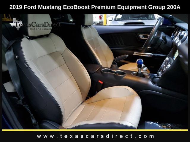 used 2019 Ford Mustang car, priced at $21,961