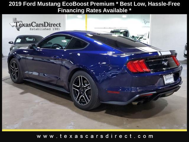 used 2019 Ford Mustang car, priced at $21,961