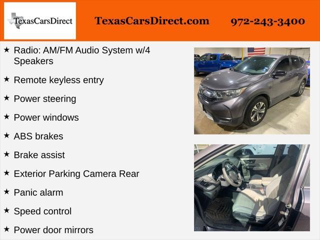 used 2017 Honda CR-V car, priced at $10,988