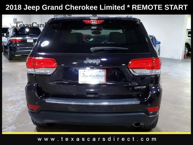 used 2018 Jeep Grand Cherokee car, priced at $13,480