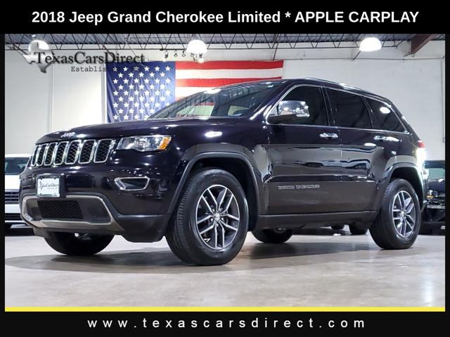 used 2018 Jeep Grand Cherokee car, priced at $13,480