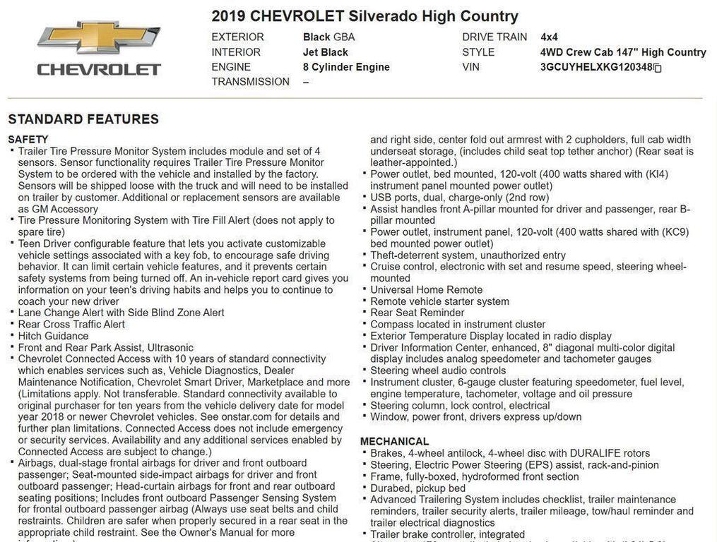 used 2019 Chevrolet Silverado 1500 car, priced at $33,900