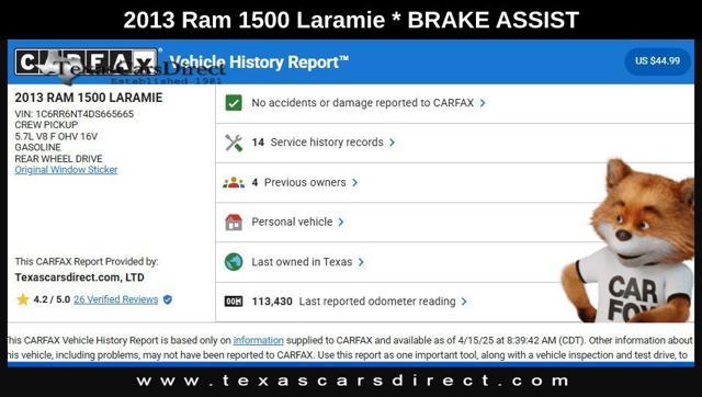 used 2013 Ram 1500 car, priced at $17,988