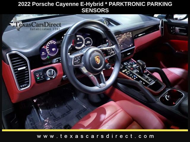 used 2022 Porsche Cayenne E-Hybrid car, priced at $69,870