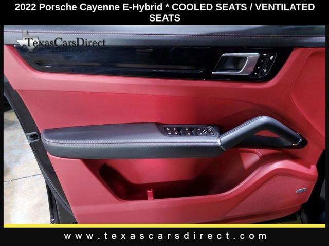 used 2022 Porsche Cayenne E-Hybrid car, priced at $69,870