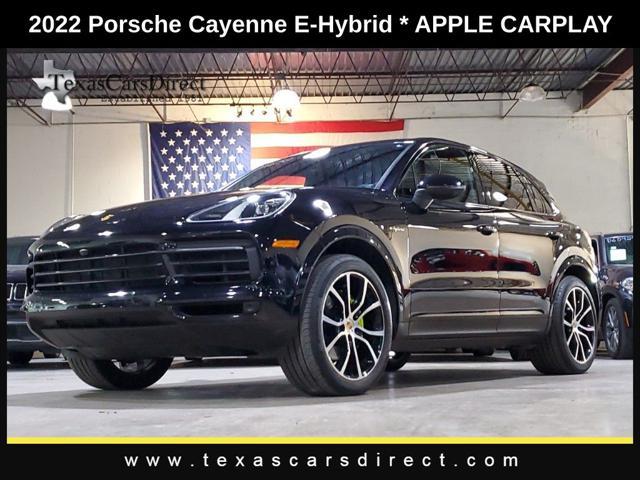 used 2022 Porsche Cayenne E-Hybrid car, priced at $69,870