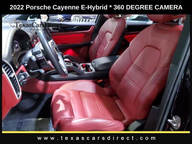 used 2022 Porsche Cayenne E-Hybrid car, priced at $69,870