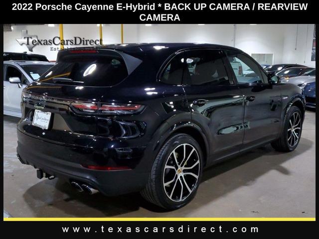 used 2022 Porsche Cayenne E-Hybrid car, priced at $69,870