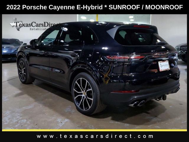 used 2022 Porsche Cayenne E-Hybrid car, priced at $69,870