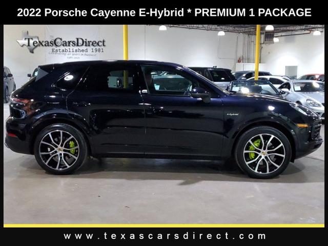 used 2022 Porsche Cayenne E-Hybrid car, priced at $69,870